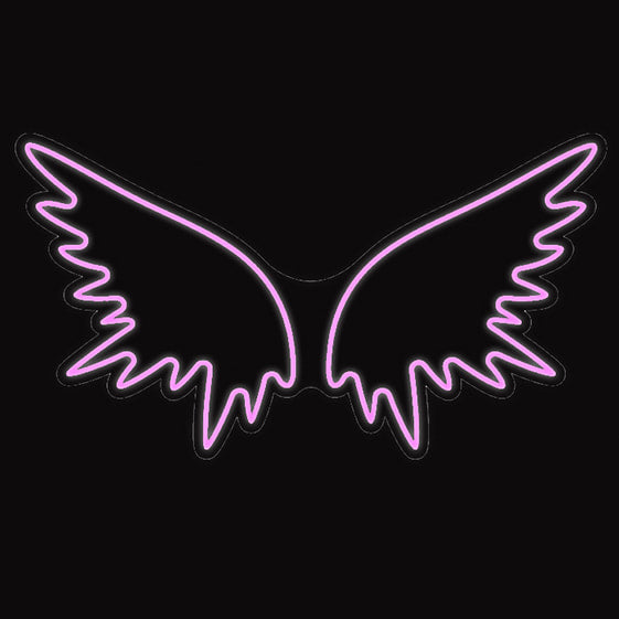 "Angel Wings" LED Neon Wall Sign